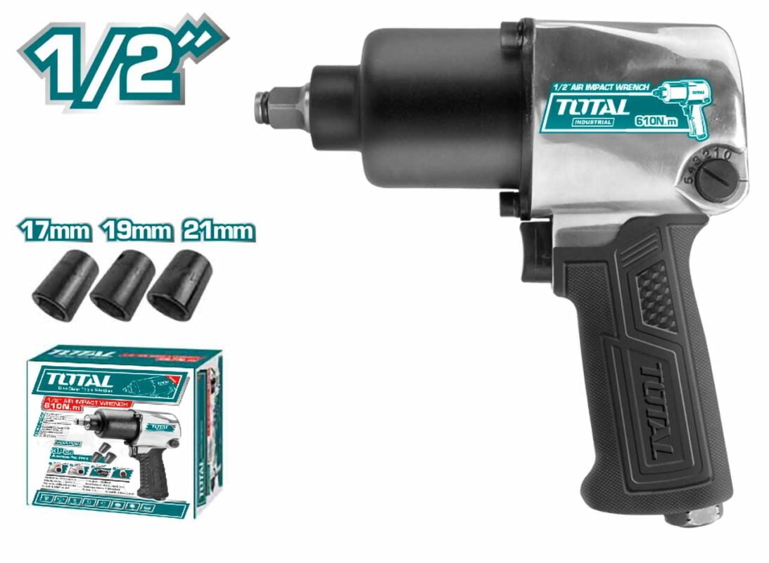 Pnevmatski udarni vijačnik 1/2", 610Nm/1/2"