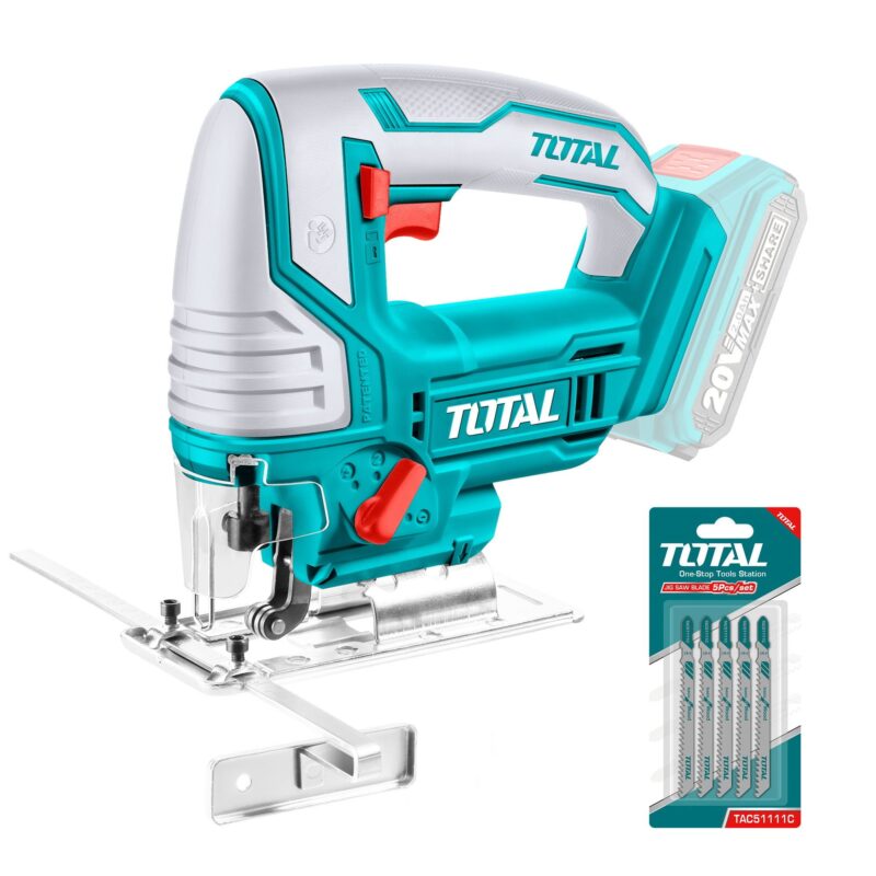 Akumulatorska vbodna žaga, 20V/2.0Ah-7.5Ah/P20S, serija INDUSTRIAL (TJSLI8501)