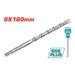 SDS Plus sveder 6x160mm, serija INDUSTRIAL