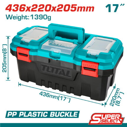 Plastična škatla za orodje 436x220x205mm