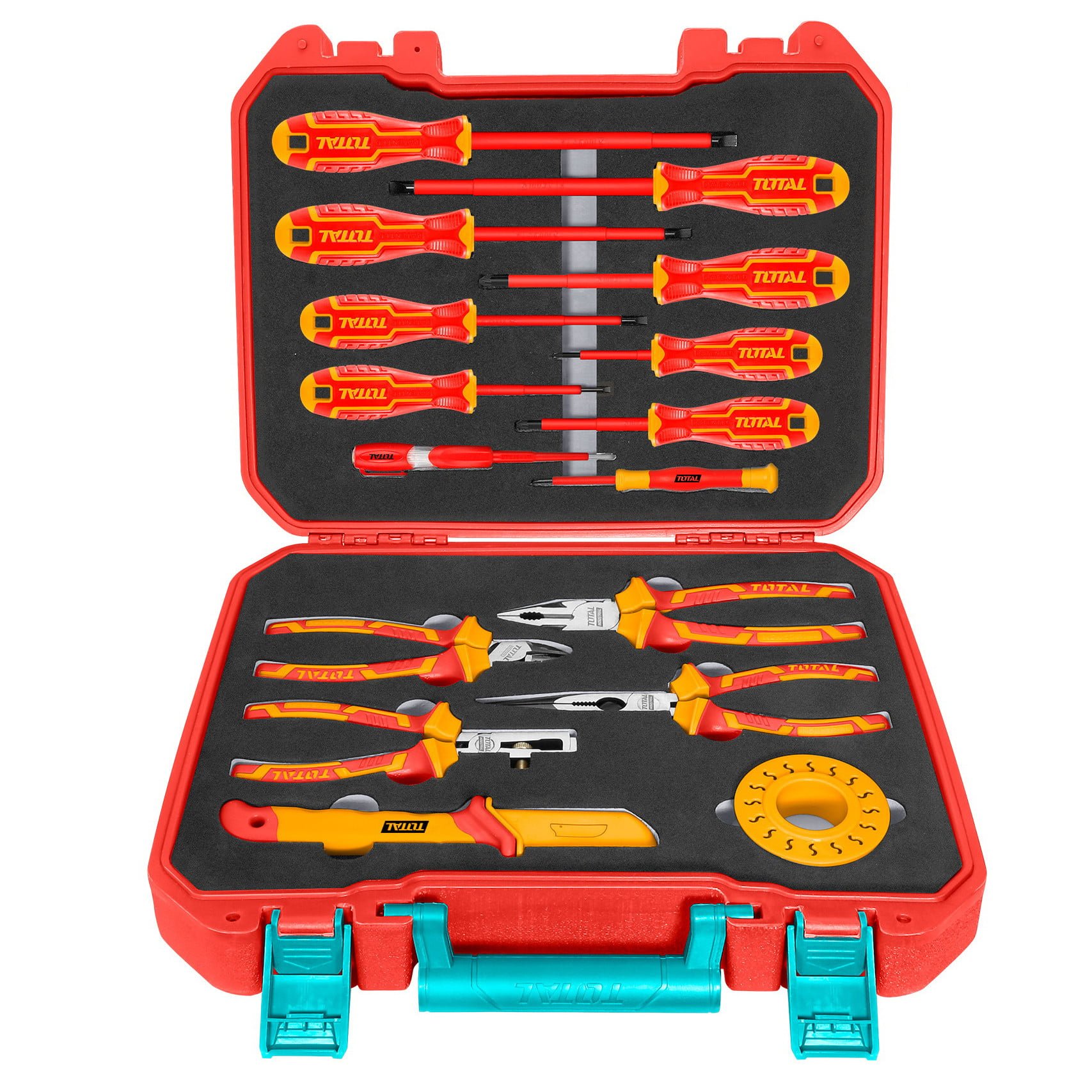 16-delni set izoliranih ročnih orodij, serija INDUSTRIAL (THKITH1601) 16-delni set izoliranih ročnih orodij, serija INDUSTRIAL (THKITH1601)