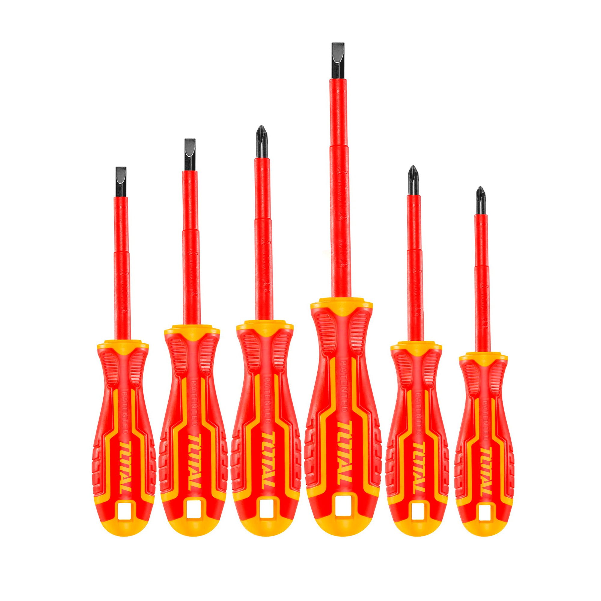 6-delni set izoliranih izvijačev, serija INDUSTRIAL (THTIS566) 6-delni set izoliranih izvijačev, serija INDUSTRIAL (THTIS566)