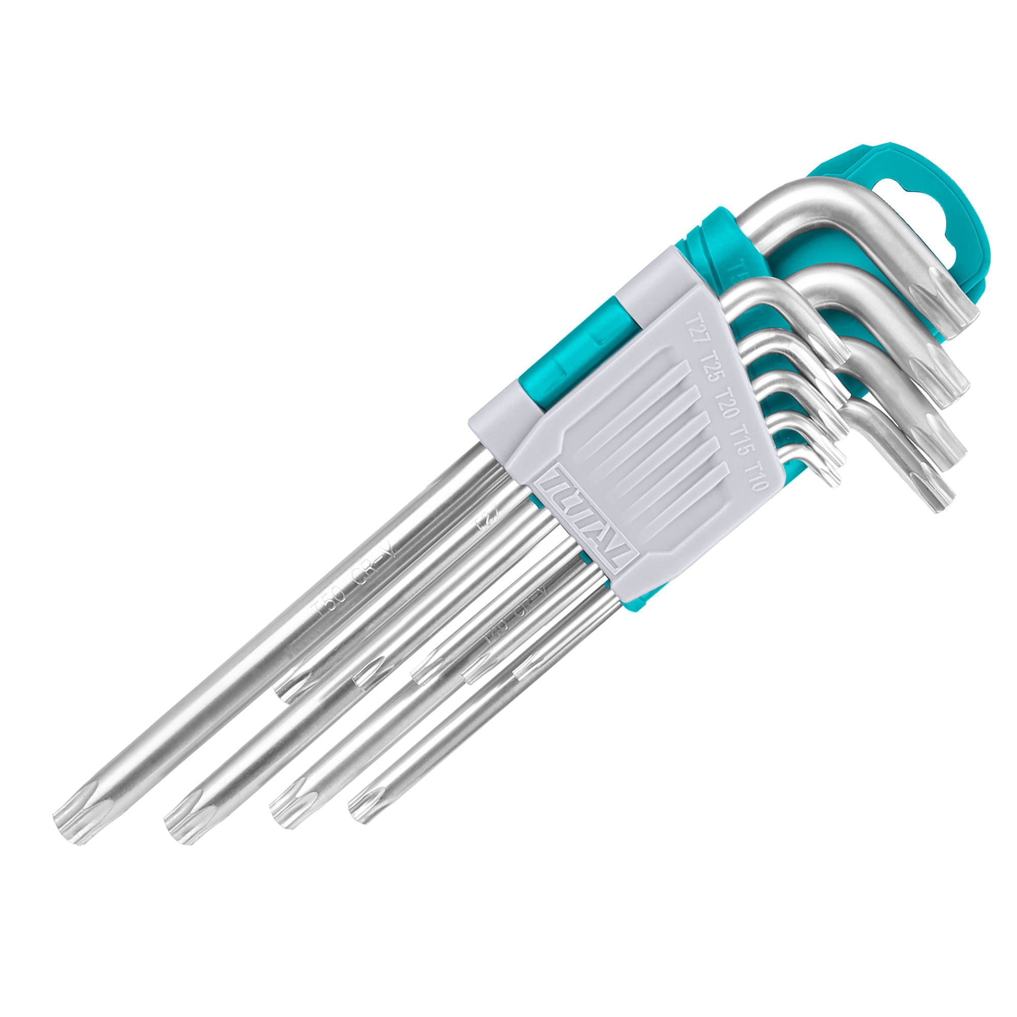 9-delni set TORX ključev, serija INDUSTRIAL (THT106392) 9-delni set TORX ključev, serija INDUSTRIAL (THT106392)