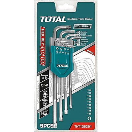 9-delni set TORX ključev, serija INDUSTRIAL