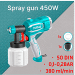 Razpršilna pištola za barvanje 450W/ 50DIN / INDUSTRIAL (TT3506)