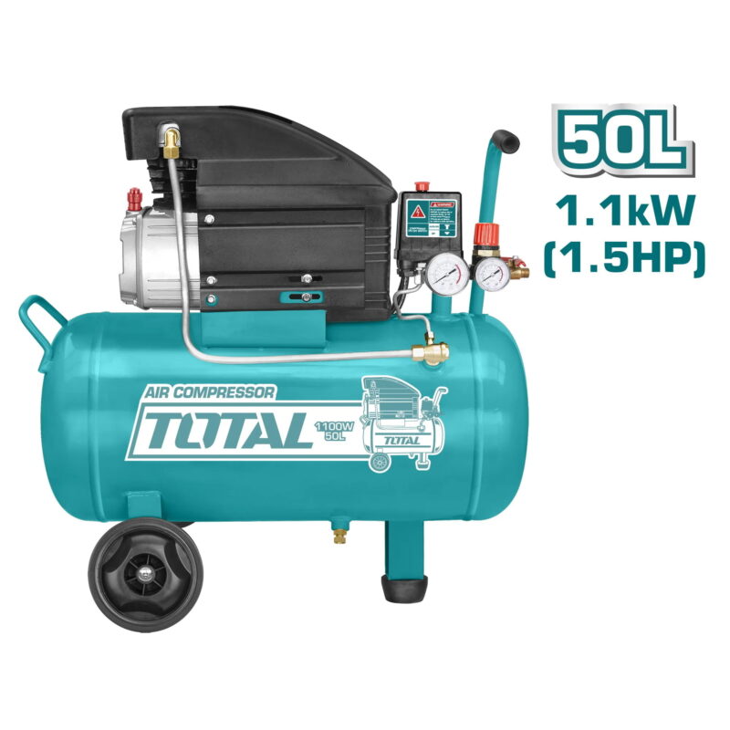 Zračni kompresor 50L / 2.2 kW / 92db / 8bar/IND