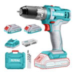 Akumulatorski udarni vrtalnik 2x2Ah/Ch/Ca/ 20V/1500rpm/22500bpm/45Nm/P20S/ INDUSTRIAL (TIDLI201452E)