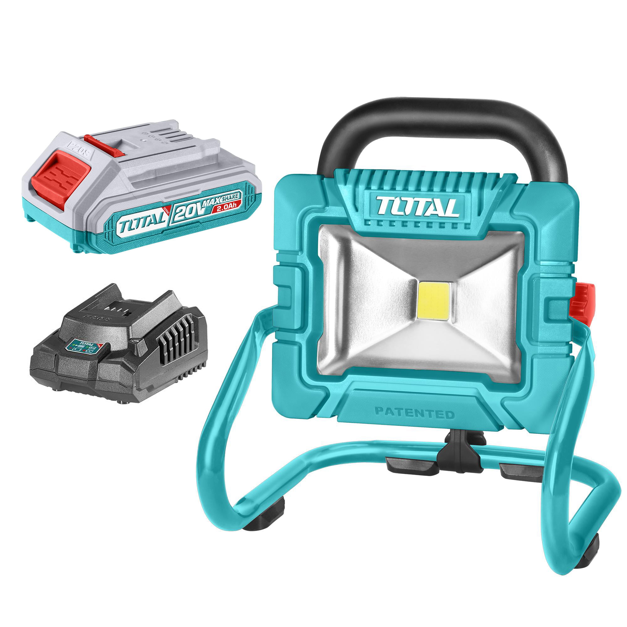 Akumulatorski prenosni reflektor 20W / 1800lm /P20S (TWLI20258) Akumulatorski prenosni reflektor 20W / 1800lm /P20S (TWLI20258)