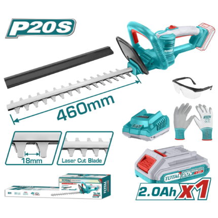 Akumulatorske škarje za živo mejo 2800spm /460mm /P20S (THTLI20461)