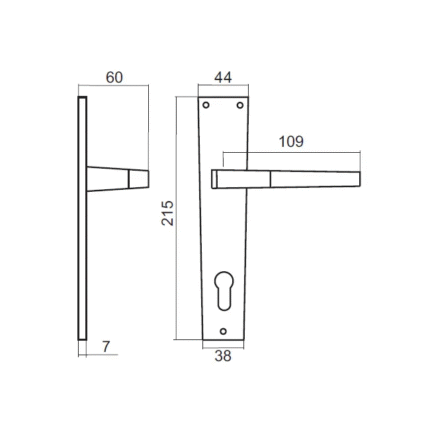 Kljuka F1330B - F1 - ključ(3830016415300)