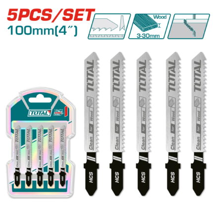 5pcs set for jig saw blade for wood 100 mm (TAC51101B)