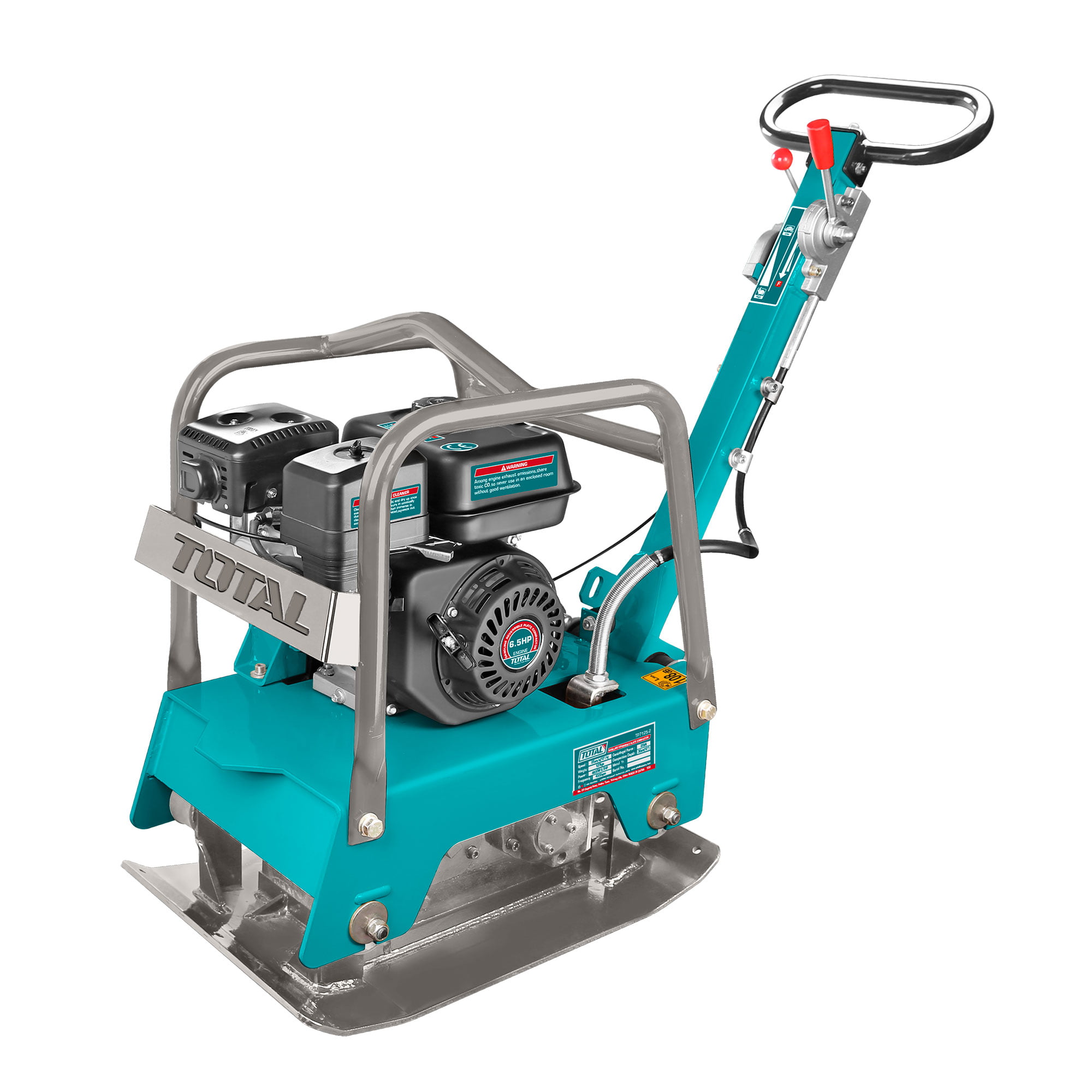 Gasoline reversible plate compactor 127kg, 4,8kW/4300vpm (TP7125-2E) Gasoline reversible plate compactor 127kg, 4,8kW/4300vpm (TP7125-2E)