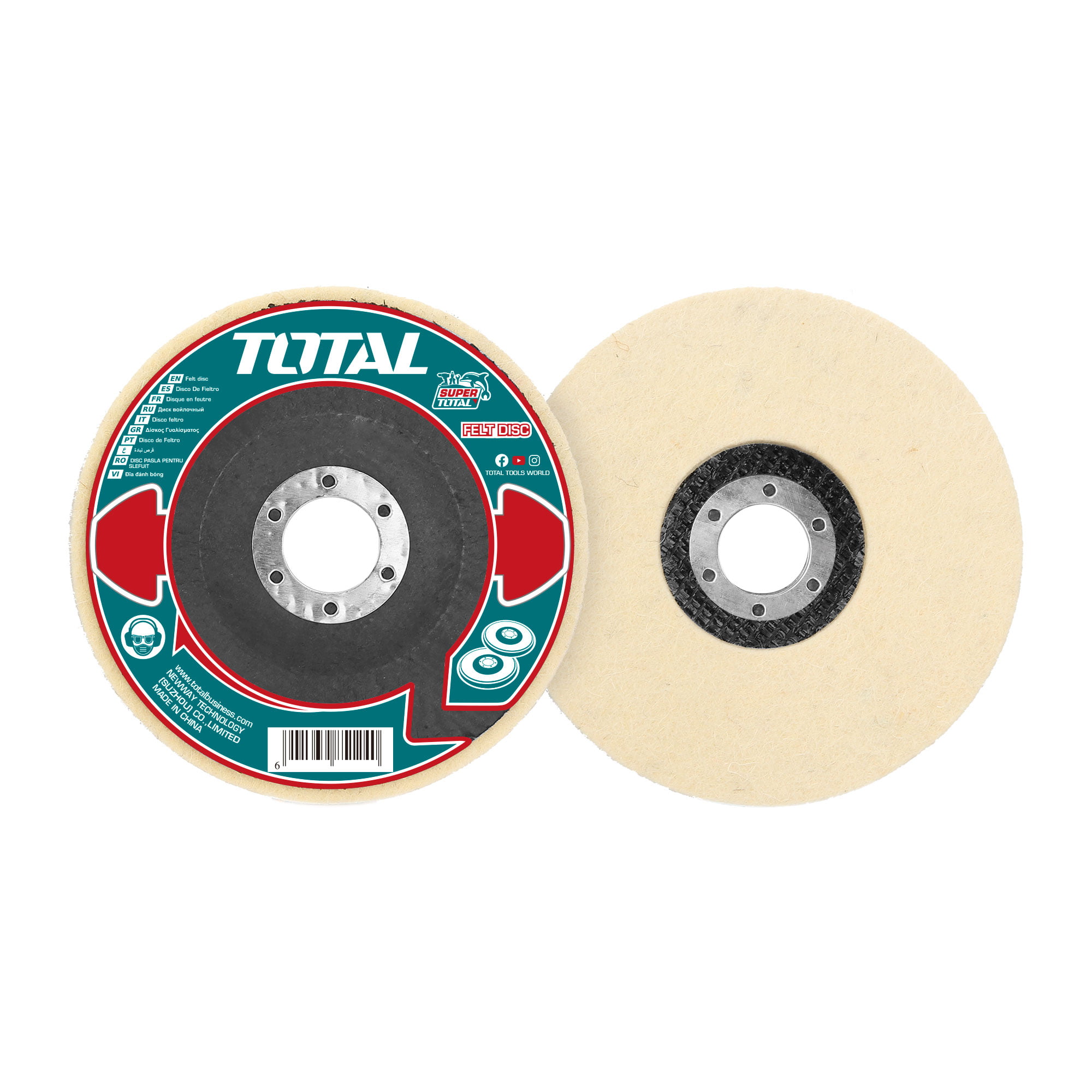 Felt disc 115x22,22mm (TAC671151) Felt disc 115x22,22mm (TAC671151)