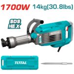 Demolition breaker 1700W, SDS Hex 30mm/1900bpm /50J/ INDUSTRIAL (TH217068)