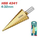 Step drill bit 4-32 mm HSS 4341 INDUSTRIAL (TAC43201)