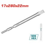 SDS HEX chisel 17x280x22mm /INDUSTRIAL (TAC153172)