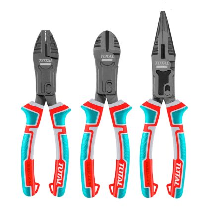 3 Pcs compound action pliers set / -65% energy /INDUSTRIAL (THT2CK231S)