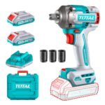 Lithium-ion impact wrench 400Nm/1/2"/ INDUSTRIAL (SET Battery 2x2Ah, Charger, Case) (TIWLI2040E)