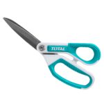Rubber grip long-blade heavy duty scissors 210mm / INDUSTRIAL (THSCRS812108)