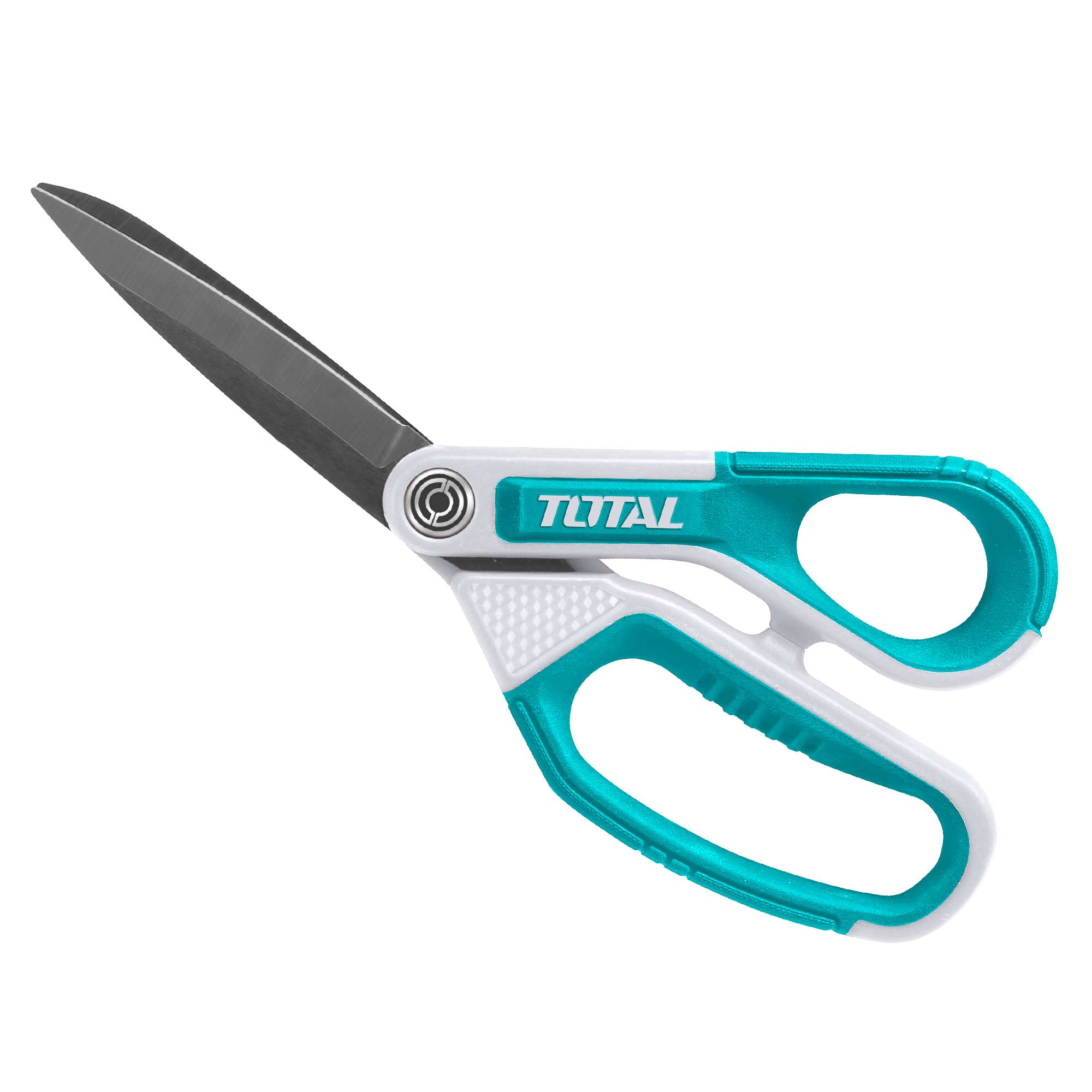 Rubber grip long-blade heavy duty scissors 210mm / INDUSTRIAL (THSCRS812108) Rubber grip long-blade heavy duty scissors 210mm / INDUSTRIAL (THSCRS812108)