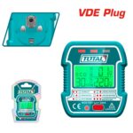 Socket tester VDE / 30mA / LCD / INDUSTRIAL (TESST30011)