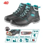Safety boots 202S steel toe cap 40 (TSP202S1P.40)