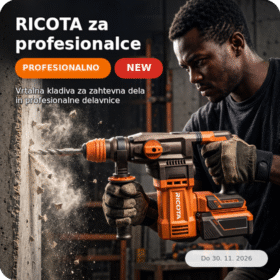Novo profesionalno orodje RICOTA za zahtevna dela